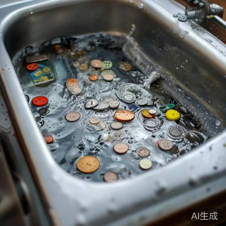 洗衣机堵塞，检查口袋防杂物