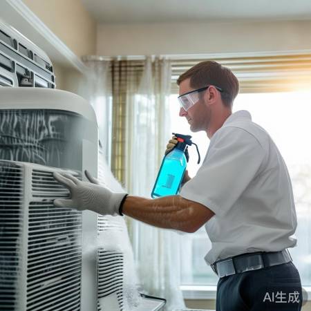 空调清洁保养，内外部清洁+部件