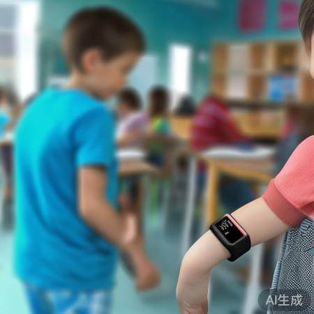 电话手表监测体温提醒