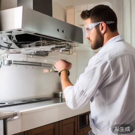 抽油烟机安装，细节决定成败