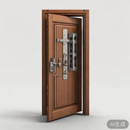 门锁宜中偏上,结构复杂防破坏