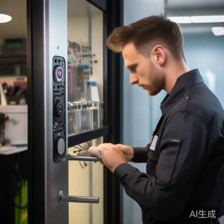 专业认证,严格规范指纹锁维修