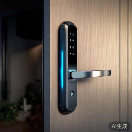 华为智能锁，大气高科技锁