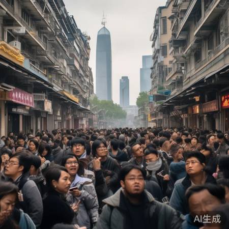 天津地震恐慌蔓延