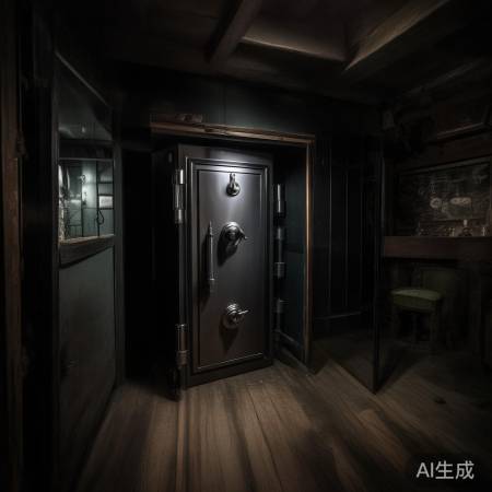 东北角隐蔽，保险柜更安全