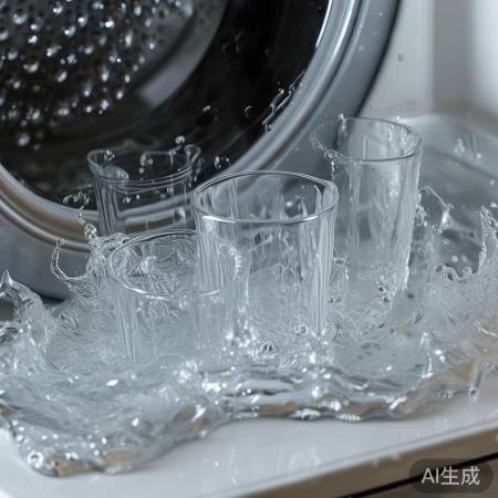 洗衣机洗玻璃杯需谨慎