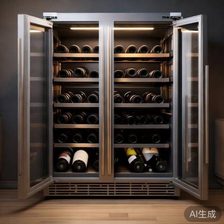 网红酒柜，细节到位，保温美观
