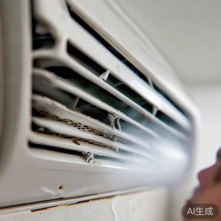 闻空调异味，疑电线问题