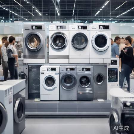 “洗衣机展销会，一应俱全”