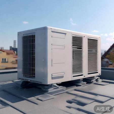 自建房空调外机通风散热安装