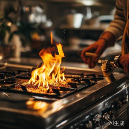燃气喷速适中，烹饪更安全