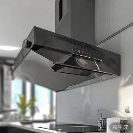 可调高抽油烟机，自动调风