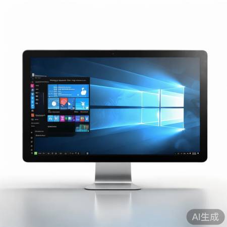 电脑启动，进入系统界面