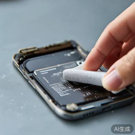 清洁电池接触点