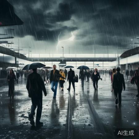 冰雹提醒：关注天气，避免机场混