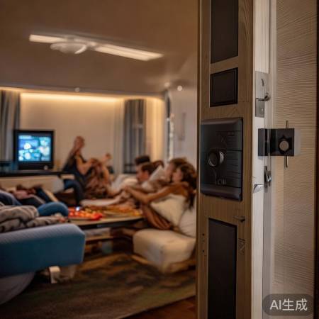 周末悠闲，防盗门铰链守护安全