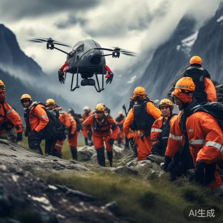 无人机辅助，人智为主