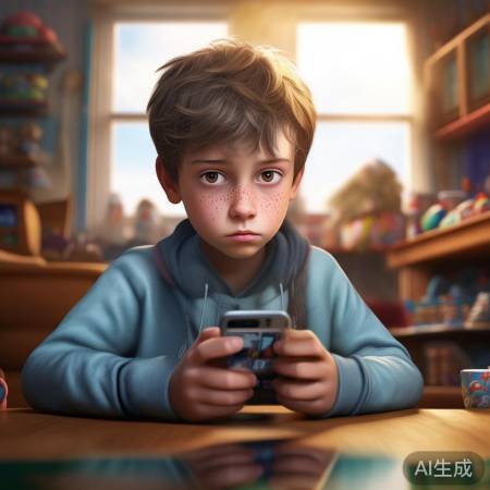 预防孩子手机沉迷，防斗鸡眼