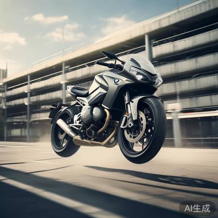 杭州立体车库宝马惊险飞车