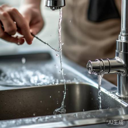 定期清理上水口