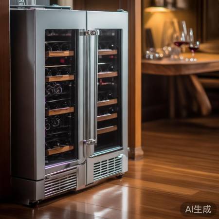 红酒柜稳放，无声享美酒