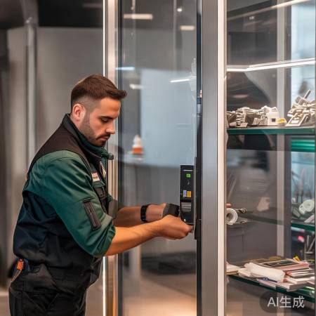 专业认证，规范维修指纹锁