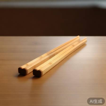 避免筷子重叠以防变形损坏