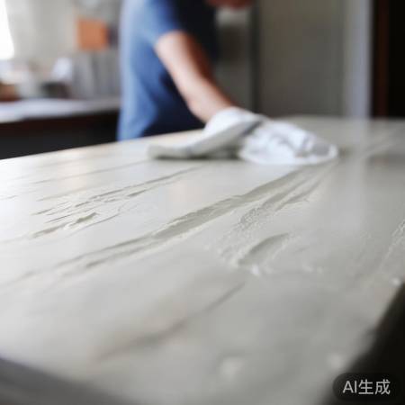 擦拭多余漆液，保障光滑耐色