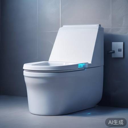智能马桶，手动关盖节能