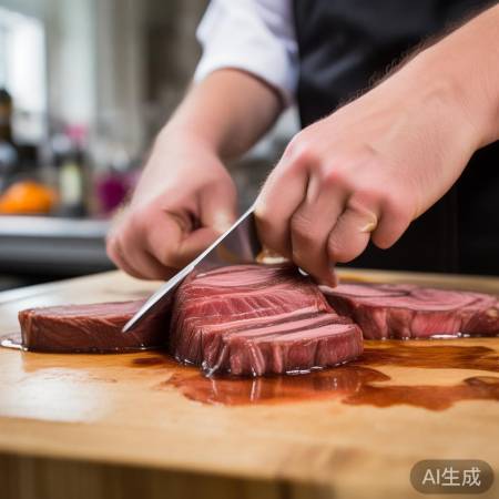 沿纹理切割，美观易食