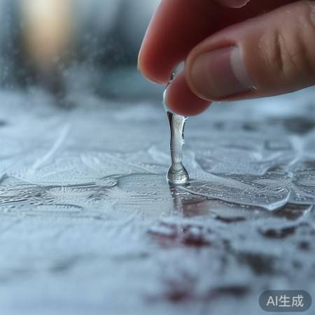 霜变水,轻柔擦净