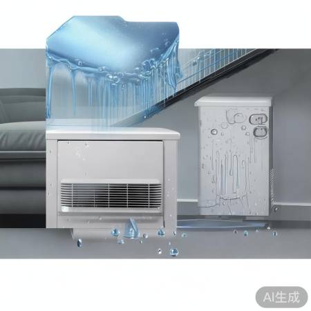 空调制冷滴水，外内机原因不同