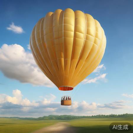 气球飞升靠浮力