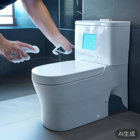 智能马桶自动节水冲水
