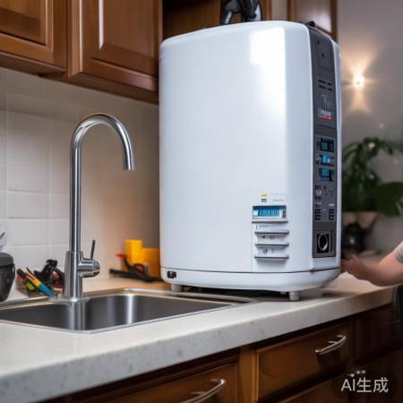 热水器水温不稳定，检查温控器。