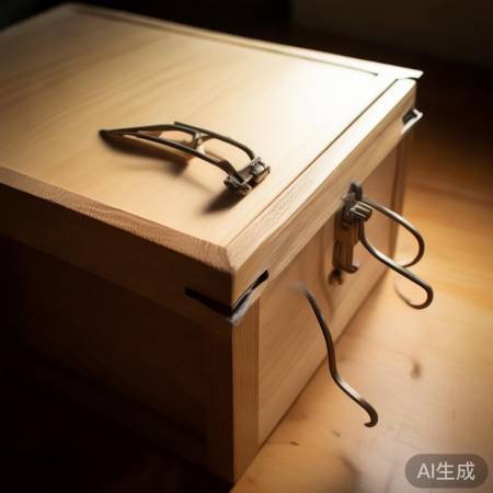 回形针变锁,简易保险柜