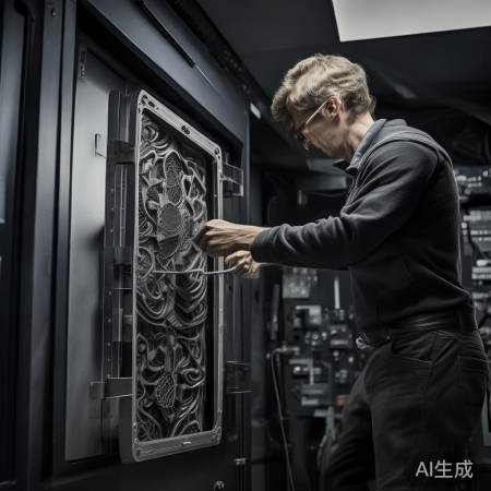 安装保险柜盾牌，按说明慢操作