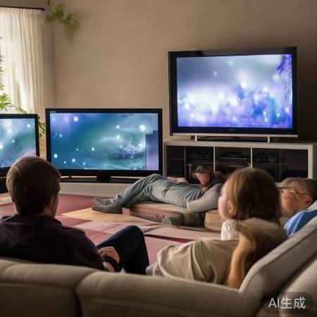 电视尺寸随观看习惯定