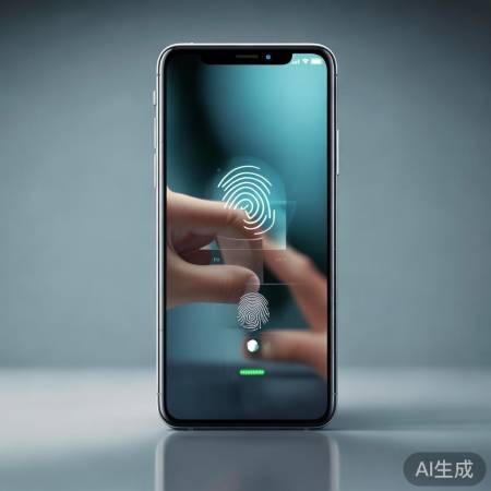 指纹解锁，科技酷炫