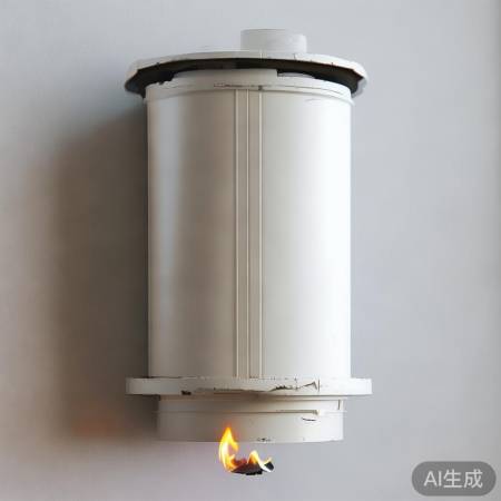 PVC烟道：便宜易装，易变形燃