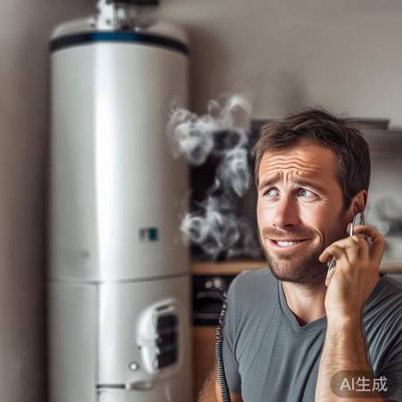 热水笑话修好了热水器